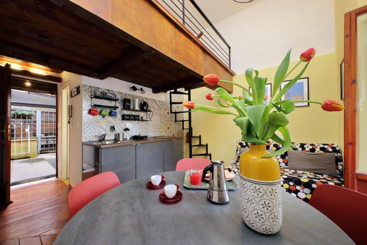 4Bnb - Cozy Vatican Loft With Terrace โรม ภายนอก รูปภาพ